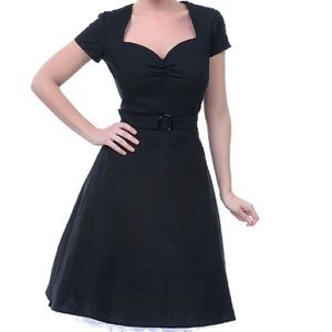 Unique Vintage Black Dress